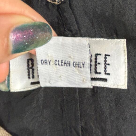 Robbie Bee Sleeveless Silk Shift Dress Python Snake Print Tan Black Neutral 10 - Picture 10 of 10